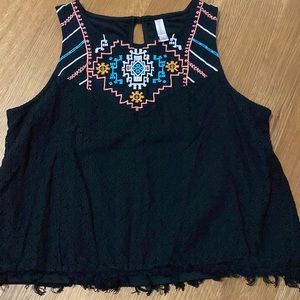 Cute crop tank top